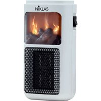 Niklas - heizlüfter mit keramik-regler ptc plugin fuego 400W 11x10xH19 cm von NIKLAS