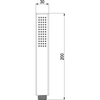 NIKLES Handbrause Stick Mini Pure 1-strahlig verchromt BS0305N NIKSTICKMPHB NIKLES Handbrause Stick Mini Pure 1-strahlig verchromt BS0305N NIKSTICKMPHB von NIKLES