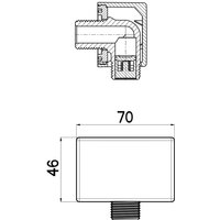 Wandanschlussbogen Pure 1/2" verchromt inkl.RV Nikles Wandanschlussbogen Pure 1/2" verchromt inkl.RV Nikles von NIKLES