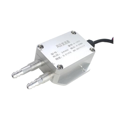 0-100Kpa Luftdifferenzdrucksensor digitaler Differenzluftdrucksender 4-20mA 0-10V 0-5V Sensor(4-20mA output,0-300Pa) von NIKOIDIC