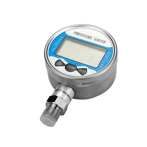 LCD-Digitalanzeige Manometer 100 mm SS304 Kraftstoff-Wasser-Manometer 40Mpa 6Mpa 100Kpa 500Kpa Manometer(NPT1-2 thread,0-0.6Mpa) von NIKOIDIC