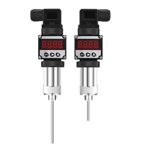 LED-Anzeige Plug-in-Temperaturtransmitter PT100 Temperaturmesssonde Temperatursensor 4-20mA Ausgang RTD-Sensor(M20-1.5 0-400C,100mm) von NIKOIDIC