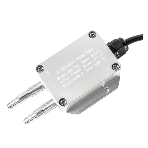 Luftdruck-Differenzdrucksensor Drucktransmitter 4-20 mA -3 kPa ~ 3 kPa Drucksensor-Tool(1-5V Output,0-8Kpa) von NIKOIDIC