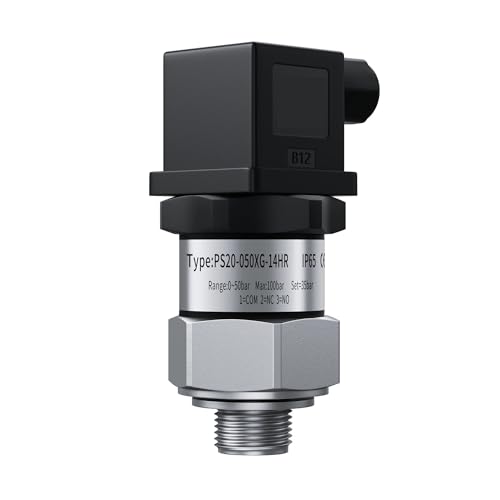 M20 * 1,5 gewinde explosion-proof kleine hydraulische controller 10-100bar 20-200bar 30-300bar 304SS membran druck schalter(NPT1-4 thread,0.1-5bar) von NIKOIDIC