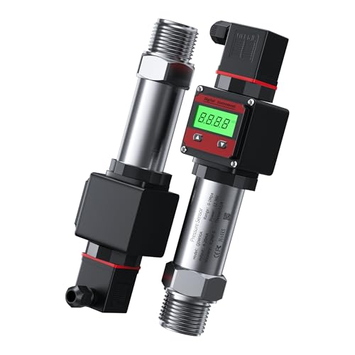 SS304 Druck Sender 0-1bar 0-10bar 0-20bar zu 4-20mA 0-10V 0-5V G1/4 LCD Display Digital Druck Sensor Sender(0-5V output,0-200bar) von NIKOIDIC