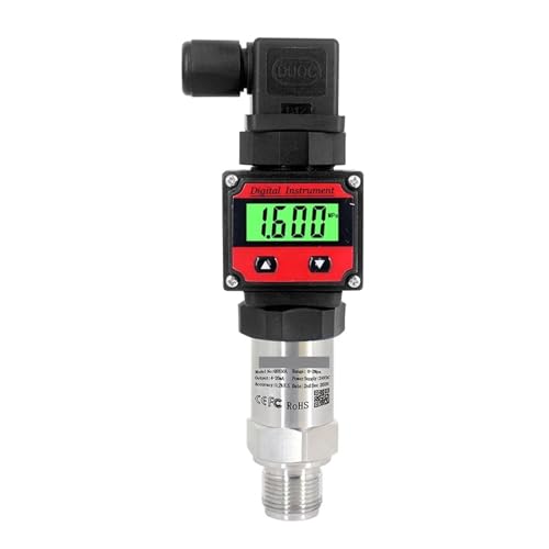 SS304 Druck Sender 0-1bar 0-10bar 0-20bar zu 4-20mA 0-10V 0-5V G1/4 LCD Display Digital Druck Sensor Sender(RS485 output,0-10bar) von NIKOIDIC