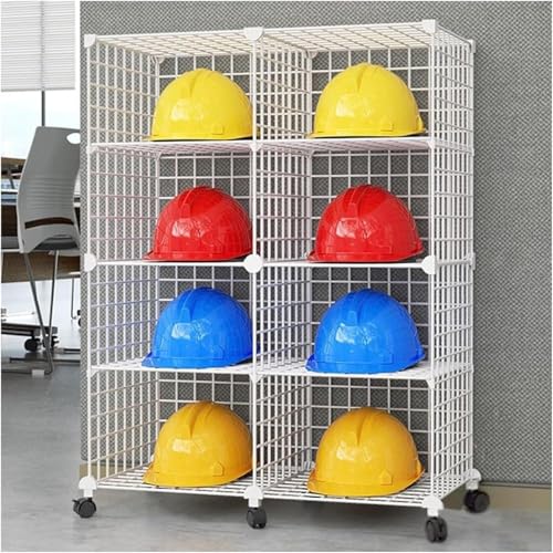 Stapelbarer Helm Display Regal weiß, kommerzieller Helm Organizer Stand für Einzelhandelsgeschäft/Werkstatt/Kohlemine, Höhenverstellbare Sicherheit Hart Hut Rack,29.5x14.6x39.4 Stapelbarer Helm Display Regal weiß, kommerzieller Helm Organizer Stand für Einzelhandelsgeschäft/Werkstatt/Kohlemine, Höhenverstellbare Sicherheit Hart Hut Rack,29.5x14.6x39.4 von NIKSHI