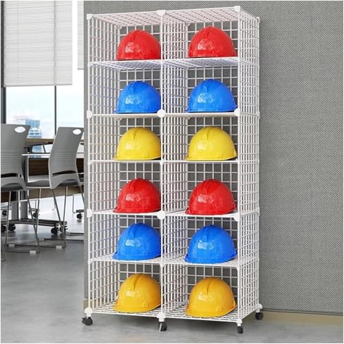 Stapelbarer Helm Display Regal weiß, kommerzieller Helm Organizer Stand für Einzelhandelsgeschäft/Werkstatt/Kohlemine, Höhenverstellbare Sicherheit Hart Hut Rack,29.5x14.6x57.5 Stapelbarer Helm Display Regal weiß, kommerzieller Helm Organizer Stand für Einzelhandelsgeschäft/Werkstatt/Kohlemine, Höhenverstellbare Sicherheit Hart Hut Rack,29.5x14.6x57.5 von NIKSHI