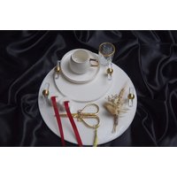 Engagement Tray Set/Mocha Ring Söz , Nişan Tepsi von NILGDESIGN