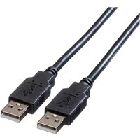 Roline USB-Kabel usb 2.0 usb-a Stecker 0.80 m Schwarz Geschirmt 11.02.8908 von NILOX