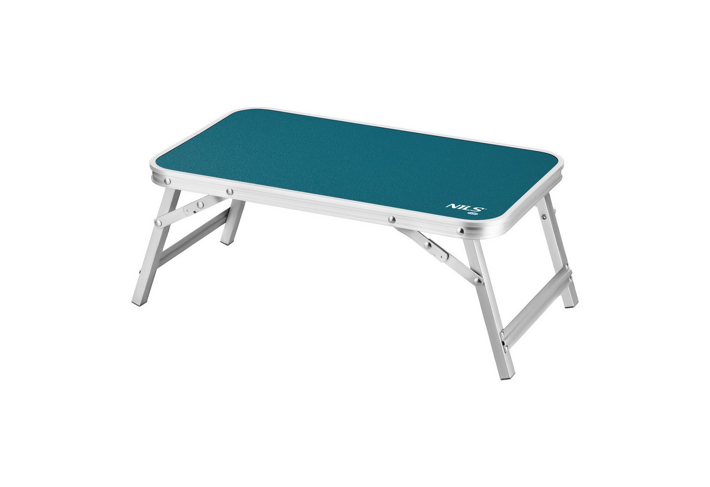 NILS CAMP Campingtisch niedriger Outdoortisch kleiner Reisetisch Klapptisch 50x30x20cm, klappbar, benötigt wenig Stauraum von NILS CAMP