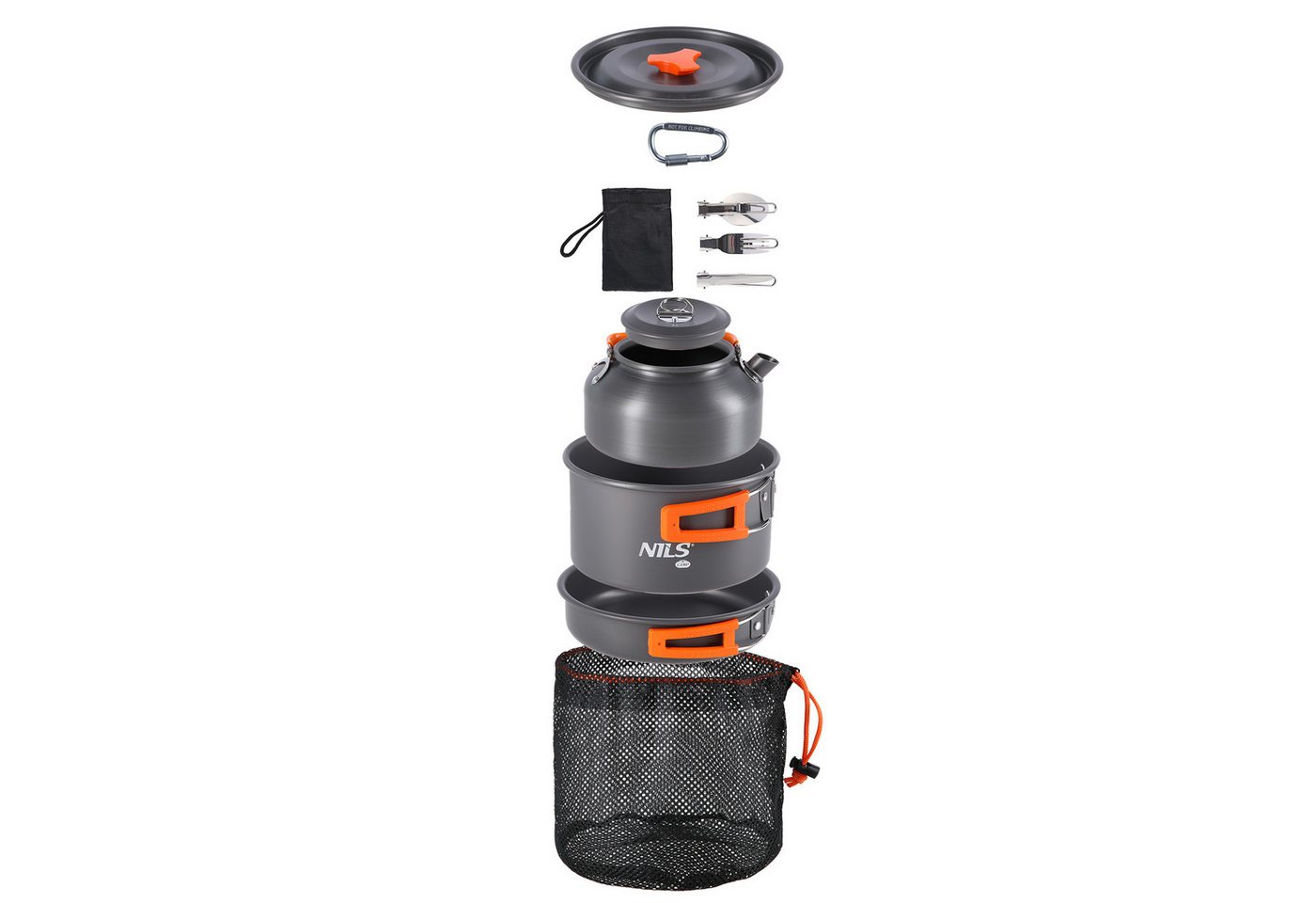 NILS CAMP Geschirr-Set Campinggeschirr Outdoor Geschirr Set von NILS CAMP
