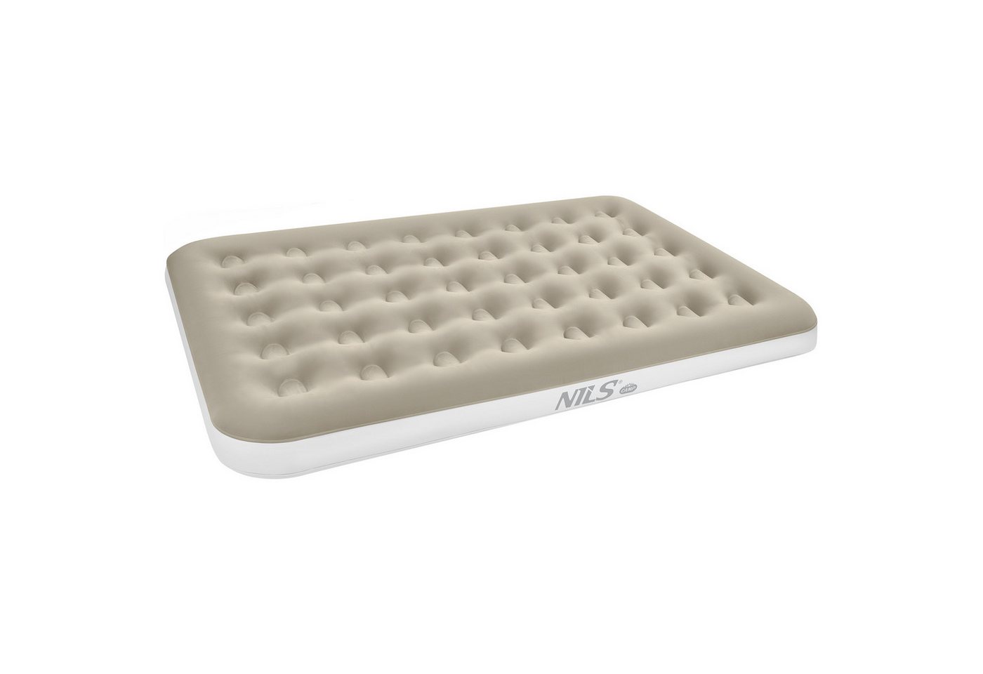 NILS CAMP Luftmatratze XL Campingmatratze Luma Beige Matratze 191x137x22cm von NILS CAMP