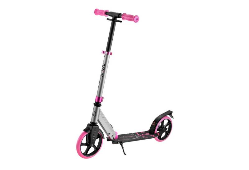 NILS EXTREME Cityroller Scooter Roller Tretroller Schwarz/ Rosa von NILS EXTREME