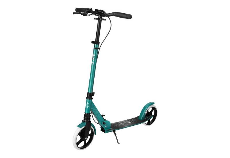 NILS EXTREME Cityroller Tretroller Scooter Roller Kickroller große Rollen türkis von NILS EXTREME