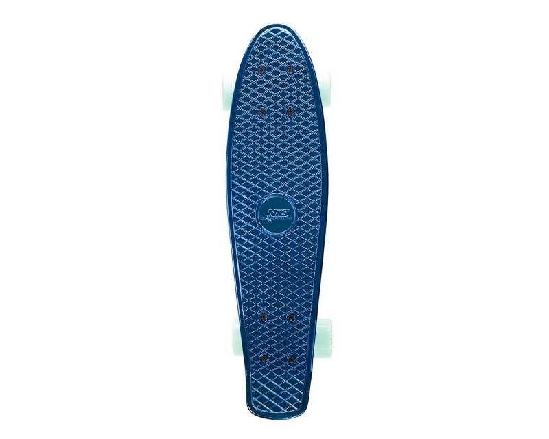 NILS EXTREME Skateboard Skateboard Pennyboard Minilongboard Blau Electrostyle von NILS EXTREME