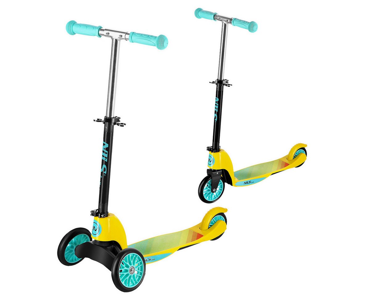 NILS FUN Tretroller 2in1 Kinderroller Scooter Roller Cityroller, einfach von 3 Räder auf 2 Räder wechseln NILS FUN Tretroller 2in1 Kinderroller Scooter Roller Cityroller, einfach von 3 Räder auf 2 Räder wechseln von NILS FUN