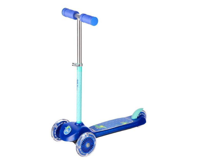 NILS FUN Tretroller LED Kinderroller Scooter Roller Cityroller, Mit LED Reifen von NILS FUN