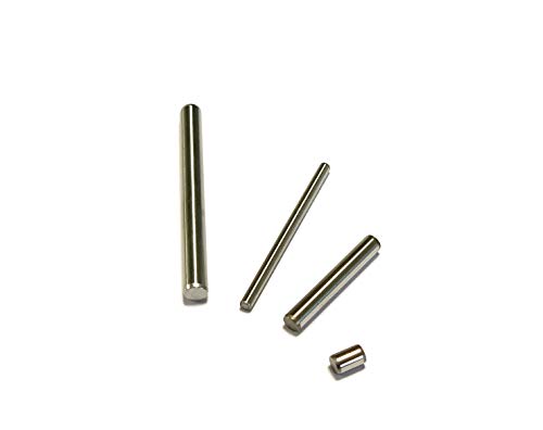 10 Stück Zylinderstift rostfrei Edelstahl (1.4034) geschliffen gehärtet Paßstift Passstift ISO 8734 (Ø 2,5x30 mm) von NIMA PARTS