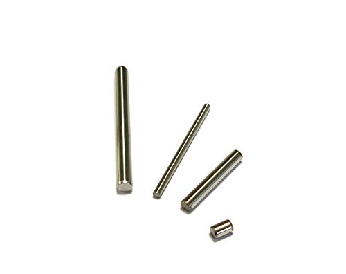 10 Stück Zylinderstift rostfrei Edelstahl (1.4034) geschliffen gehärtet Paßstift Passstift ISO 8734 (Ø 4x10 mm) von NIMA PARTS