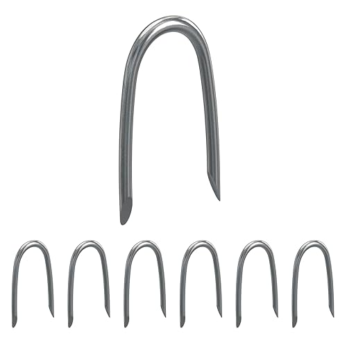 NIMA PARTS Stahlkrampen – 300 Stück, made in Germany – 2,5x12x25mm, rostfrei von NIMA PARTS