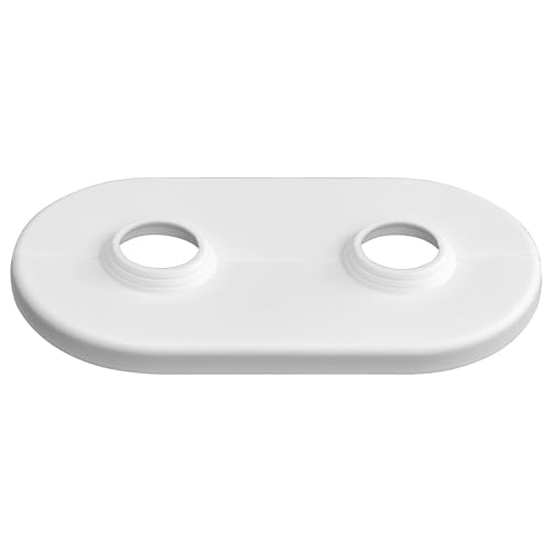 NIMA PRODUCT: 6x Doppel Heizungsrohr Rosette 15-22mm – zur Abdeckung für Heizungsrohre (6) von NIMA PRODUCT