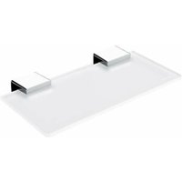 Nimco - Kibo - Ablage, Länge 20 cm, Glas matt/Chrom Ki 14091B-20-26 Nimco - Kibo - Ablage, Länge 20 cm, Glas matt/Chrom Ki 14091B-20-26 von NIMCO