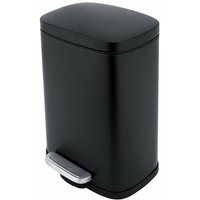 Nimco - Mistkübel - Abfalleimer, 5 l , Schwarz matt kos 8005-90 von NIMCO