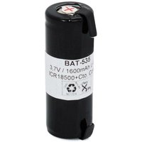 Lithium-Batterie 3,7V 1600ma mit Kontrollschalter IR18490 von NIMO