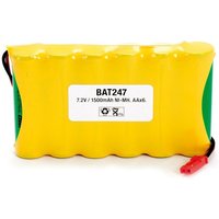 Nimo - Batterie 7,2Vdc 1600mA NiMH AAx6 mit Stecker EH2000WAA6 von NIMO