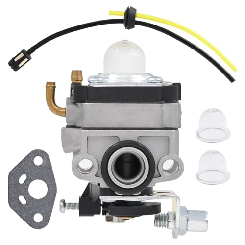 NIMTEK New Vergaser für Honda FG100 GX22 GX31 mit Dichtung Primerpumpe Fuel Line Fit 4 Takt Motor Rasentrimmer Cutter # 16100-zm5–803 von NIMTEK