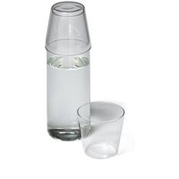 NINE - Milk Set Karaffe + Trinkglas (2er-Set), klar von NINE