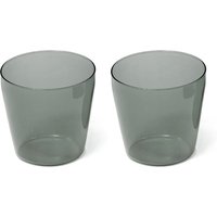 NINE - Milk Trinkglas, grau (2er-Set) von NINE