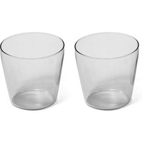 NINE - Milk Trinkglas, klar (2er-Set) von NINE