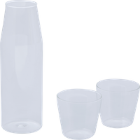 NINE - Milk Trinkglas 2er Set mit Karaffe von NINE