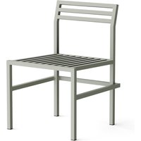 NINE - 19 Outdoors Dining Chair, grau von NINE