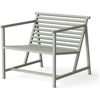 NINE - 19 Outdoors Lounge Armchair, grau von NINE