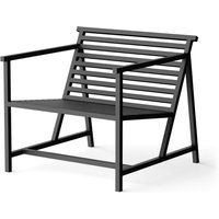 NINE - 19 Outdoors Lounge Armchair, schwarz von NINE