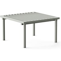 NINE - 19 Outdoors Ottoman, grau von NINE