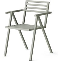 NINE - 19 Outdoors Stacking Armchair, grau von NINE