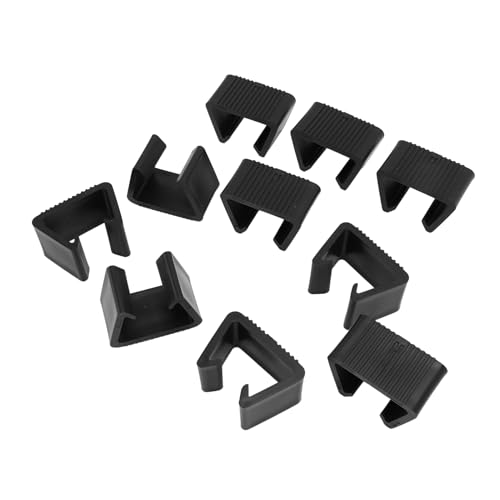10Pcs Rattan Möbelklammern, Vielseitige Entfernung Im Freien Möbelklemmen Im Freien, Sofa Verschluss der Gartenabschnitte für Sofa, Kinder Studieren Schreibtische, Esstische (4.3cm) von NINESHE