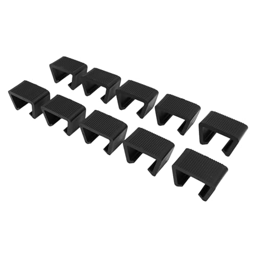 10Pcs Rattan Möbelklammern, Vielseitige Entfernung Im Freien Möbelklemmen Im Freien, Sofa Verschluss der Gartenabschnitte für Sofa, Kinder Studieren Schreibtische, Esstische (5.25cm) von NINESHE
