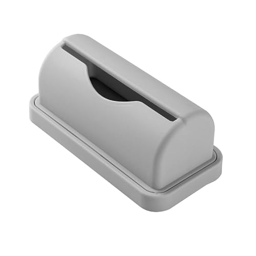 Ausziehbarer Müllbeutelspender aus Kunststoff, Organisiert Den Müll und Erleichtert Müheloses Waschen, Mehrzweck Müllbeutelrollenhalter Zum Aufbewahren von Müllbeuteln (Beige) (Grau) von NINESHE