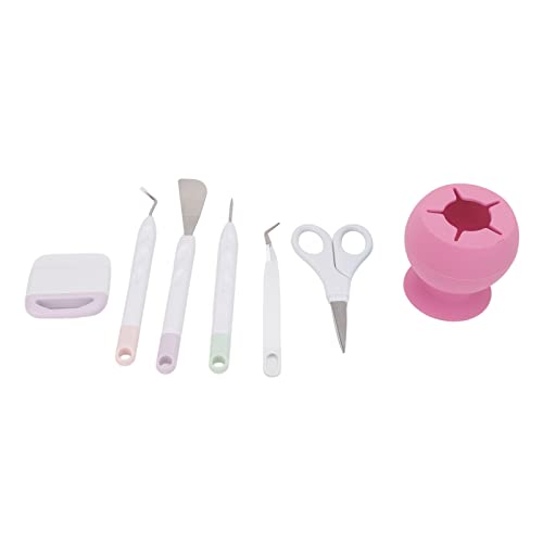 DIY Handwerkstools, Leicht mit Mikroblättern Geschnitten und Bietet Genaue Schnitte, DIY Handwerkspähler Werkzeugset für Papierschneide, Schnitzerei, Handherstellung (Rosa) von NINESHE