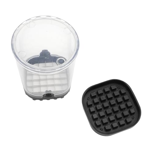 Edelstahl Obst Chopper Tasse, Hilft, Überschüssige Lebensmittel, Abnehmbares, Vielseitiges Gemüsefutter Dicer für Pilze, Gurken, Zucchinis, Eier Edelstahl Obst Chopper Tasse, Hilft, Überschüssige Lebensmittel, Abnehmbares, Vielseitiges Gemüsefutter Dicer für Pilze, Gurken, Zucchinis, Eier von NINESHE