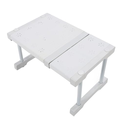 Erweiterbarer Mehrzweck Regal Organizer für Den Schrank, Bessere Nutzung der Kleiderschrankregale, Schrankregal für Schuhregal, Bücherregal, Kleiderständer (Länge 27-38 cm / 10,6-15 Zoll) von NINESHE