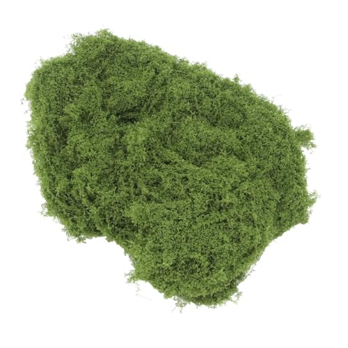 NINESHE 200G Künstliche Moos Miniatur Bonsai Dekor, Falsche Grüne Moos Für Topfpflanzen, Topfpflanzen Garten Rasenhandwerk Dekoration Dunkel Für DIY Decorative Moos Tisch Mittelstücke Deko von NINESHE