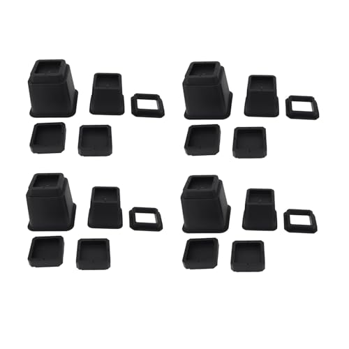 NINESHE Bett Risers Heavy Duty Furniture Risers Stapelbare Heimbett Riser für College Wohnheimbett Sofa Tisch Couch Stuhl Schreibtisch (B) von NINESHE