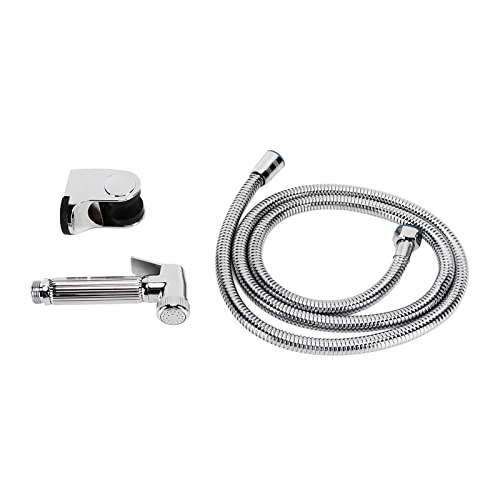 RV Duschkopf mit Schlauch, 1,5 M 5 Fuß Schlauch G1/2 Weibliche Faden Kupfer Duschhead, RV Duschkopf Kit für Wohnmobil, Yacht, Haushaltsduschraum von NINESHE