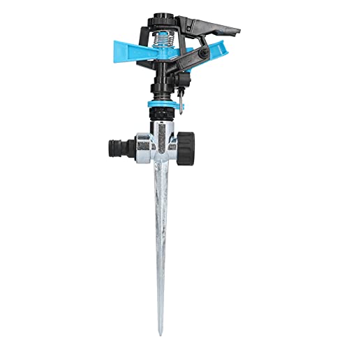 Rasensprinkler, Automatischer Gartensprinkler, 360 Grad Rotierender Wassersprinkler, Gartenwässerungssystem für Gartenbewässerung, Grüne Pflanzenbewässerung (Plastikspray -Kopf) von NINESHE